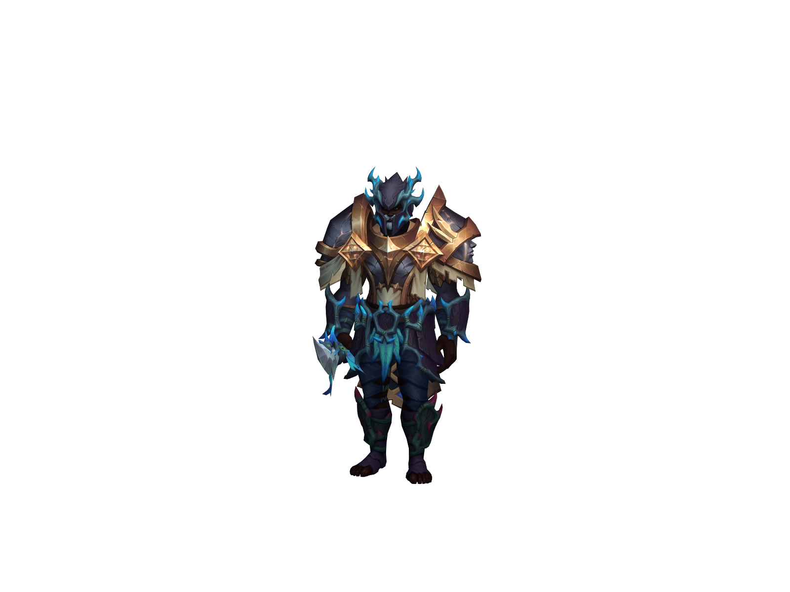 Deathoflight 3D character render