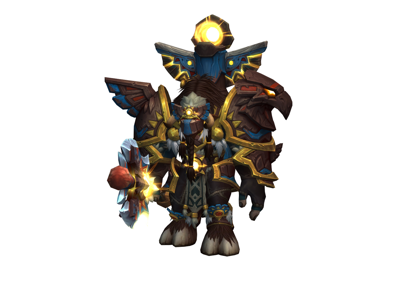 Sunshine 3D character render
