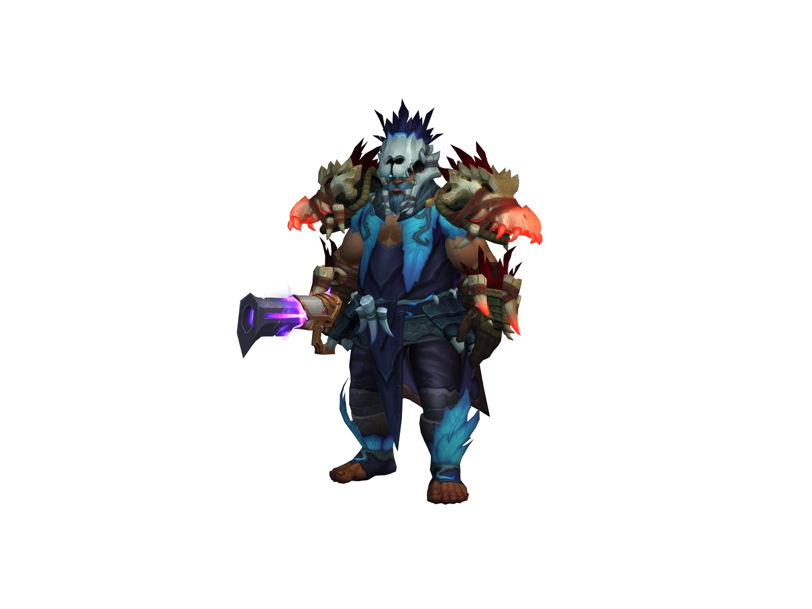 Baltohunt 3D character render