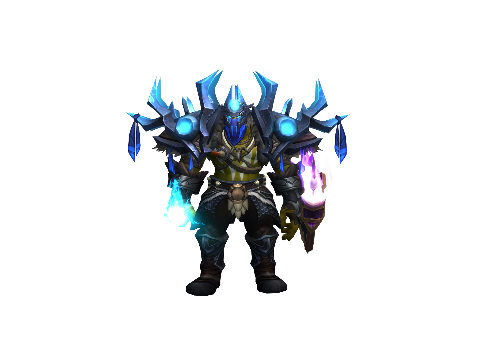 Kragax 3D character render