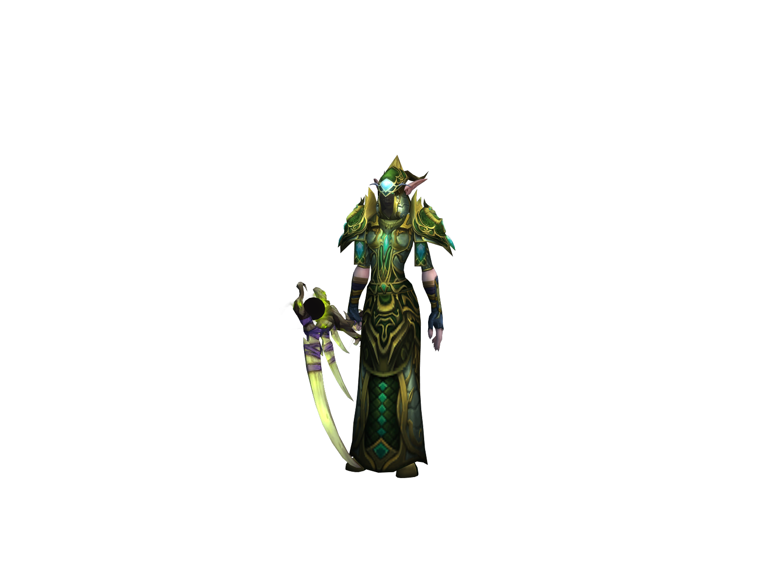 Stenebria 3D character render