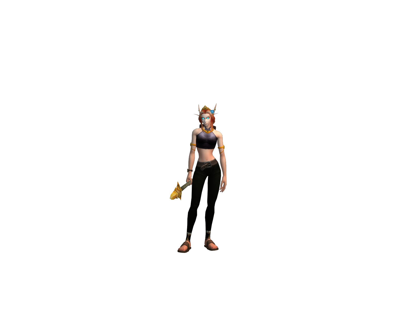 Monkdotcom 3D character render