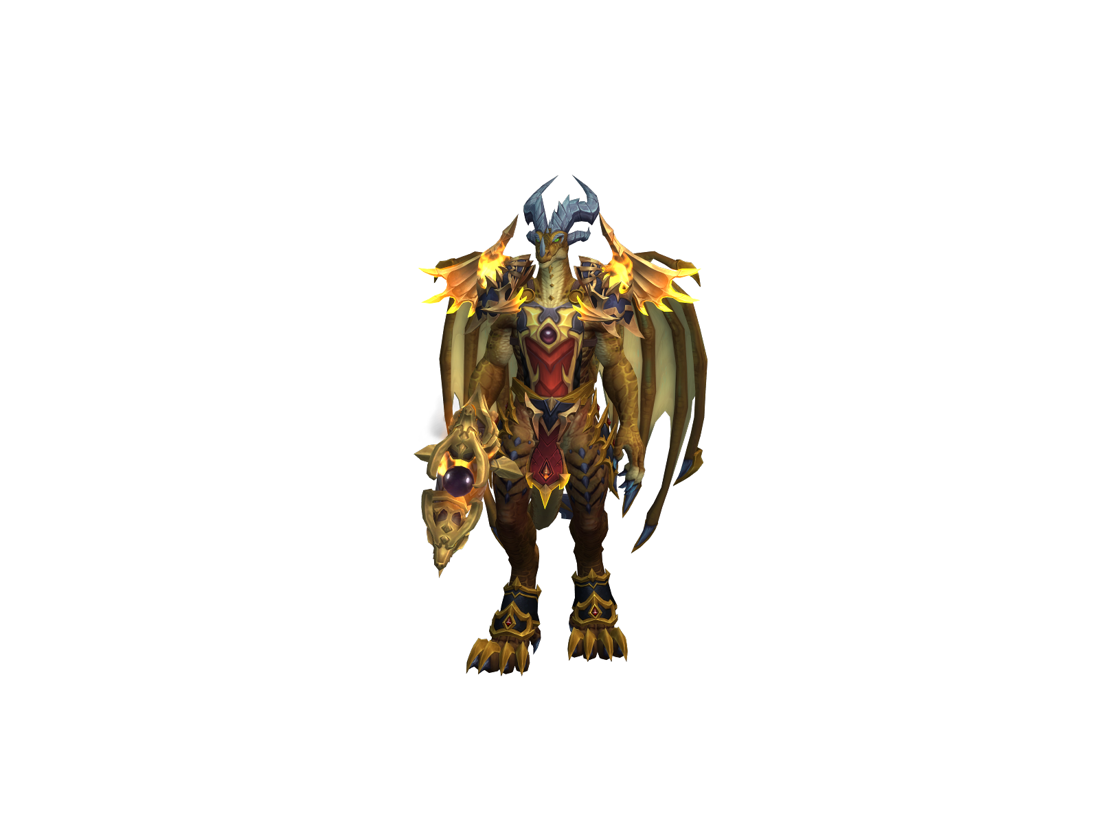 Augumon 3D character render