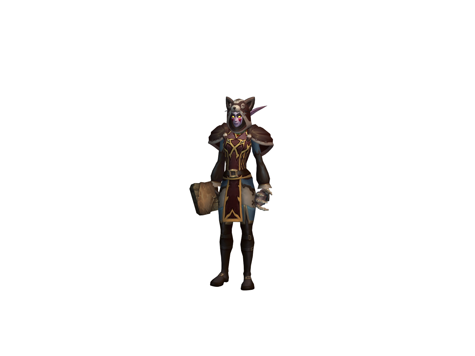 Retrograde 3D character render