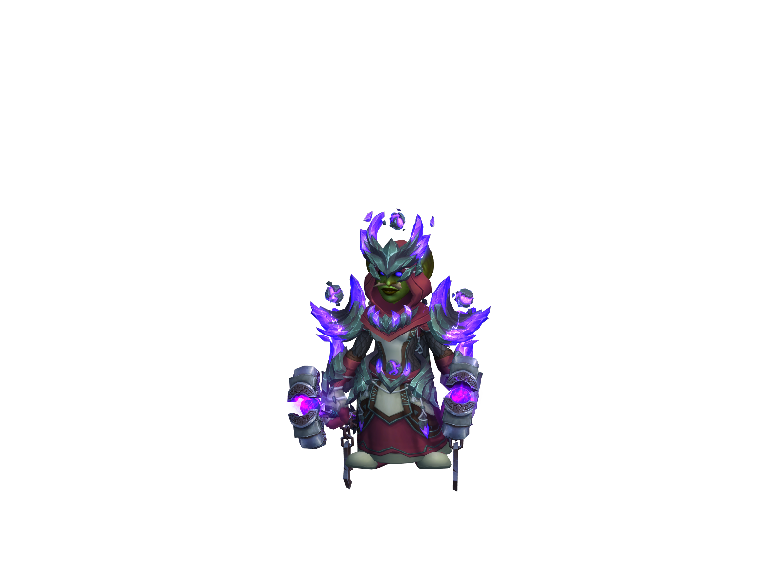 Maegwymord 3D character render