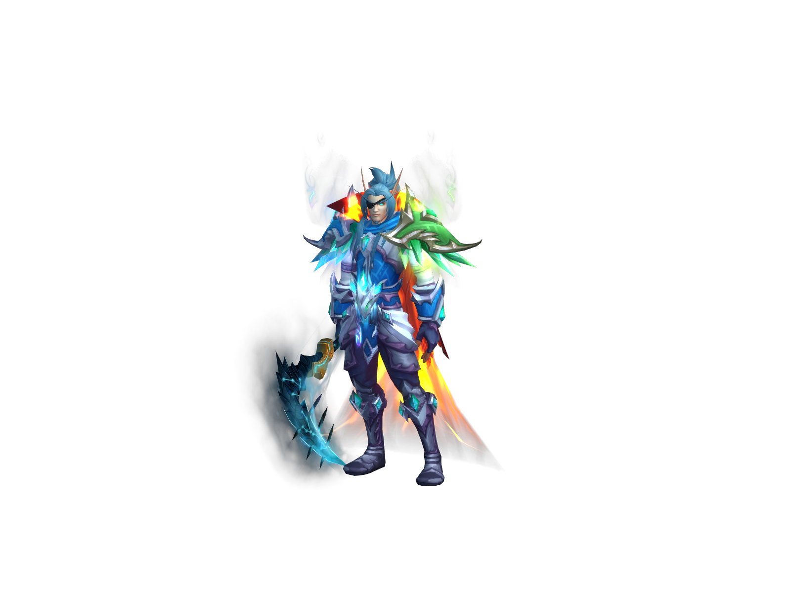 Vibert 3D character render