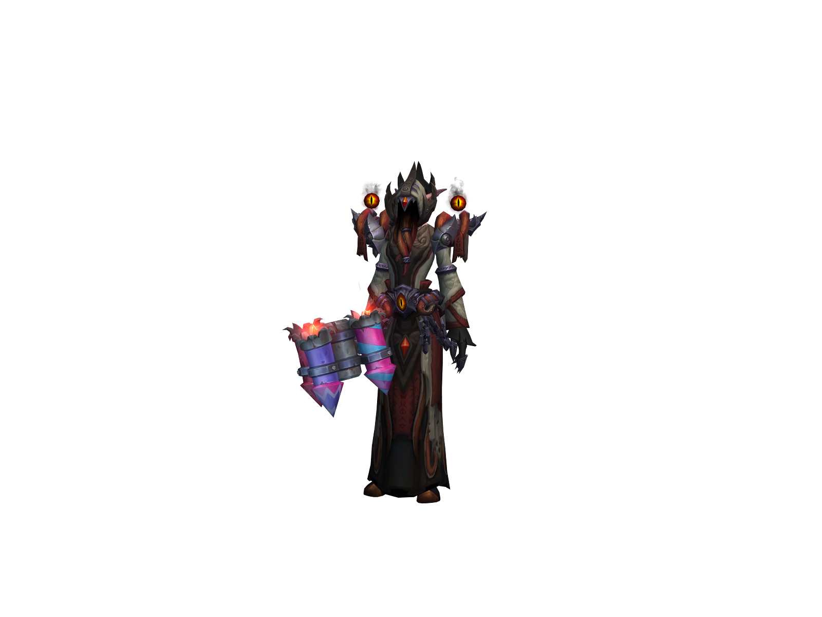 Stareatthesn 3D character render