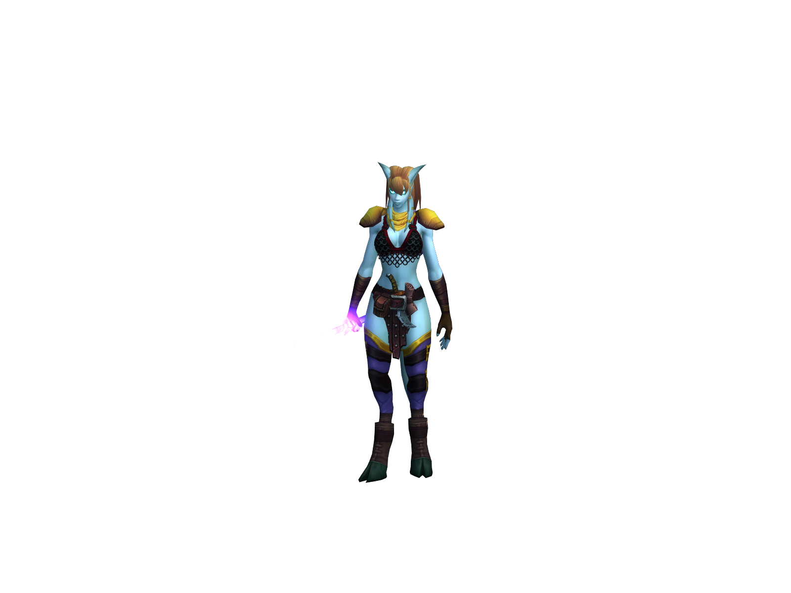 Monarra 3D character render