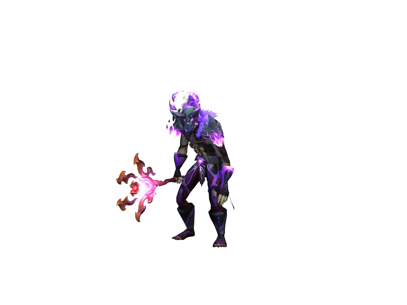 Pwak 3D character render