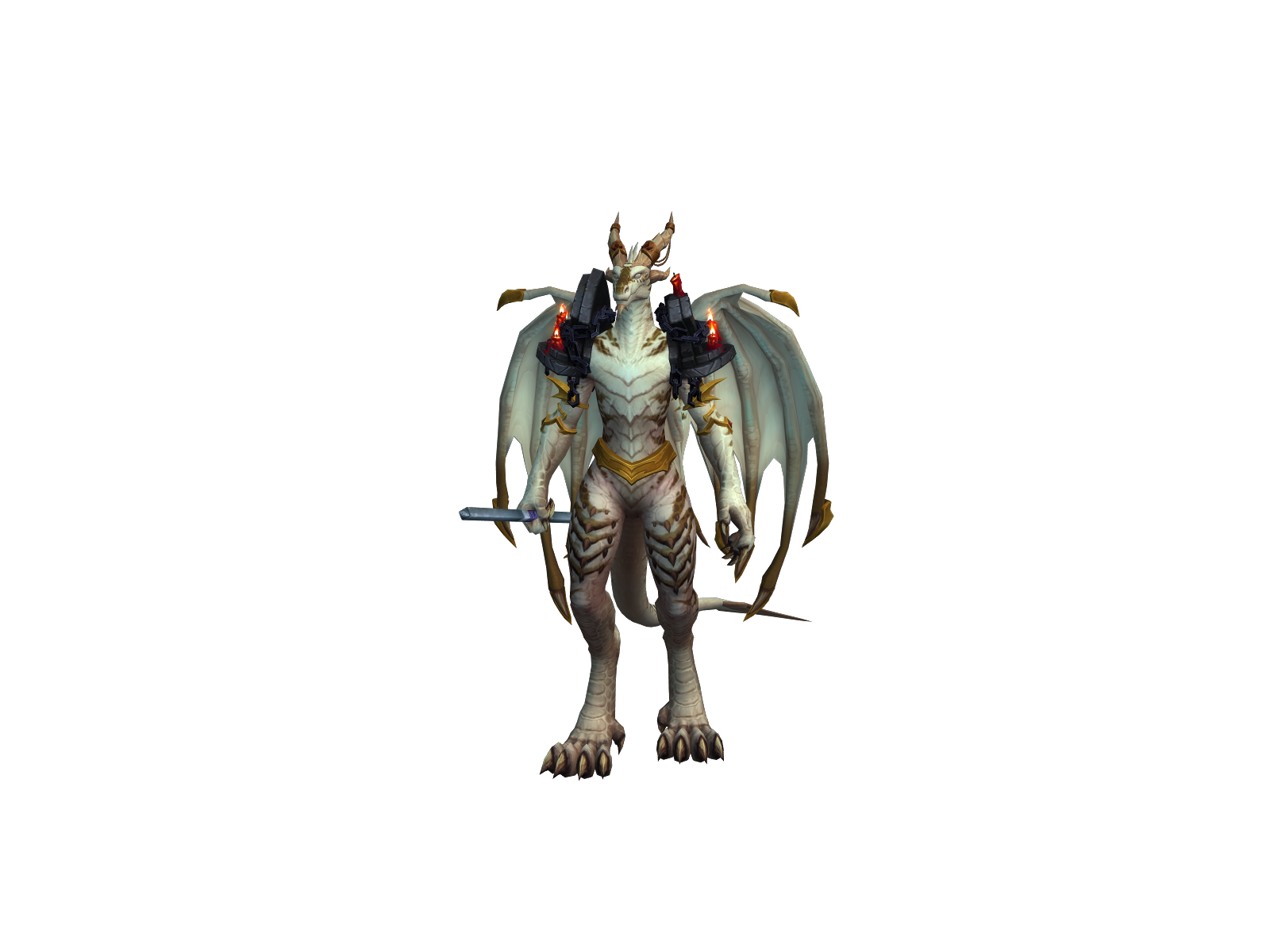 Aourell 3D character render