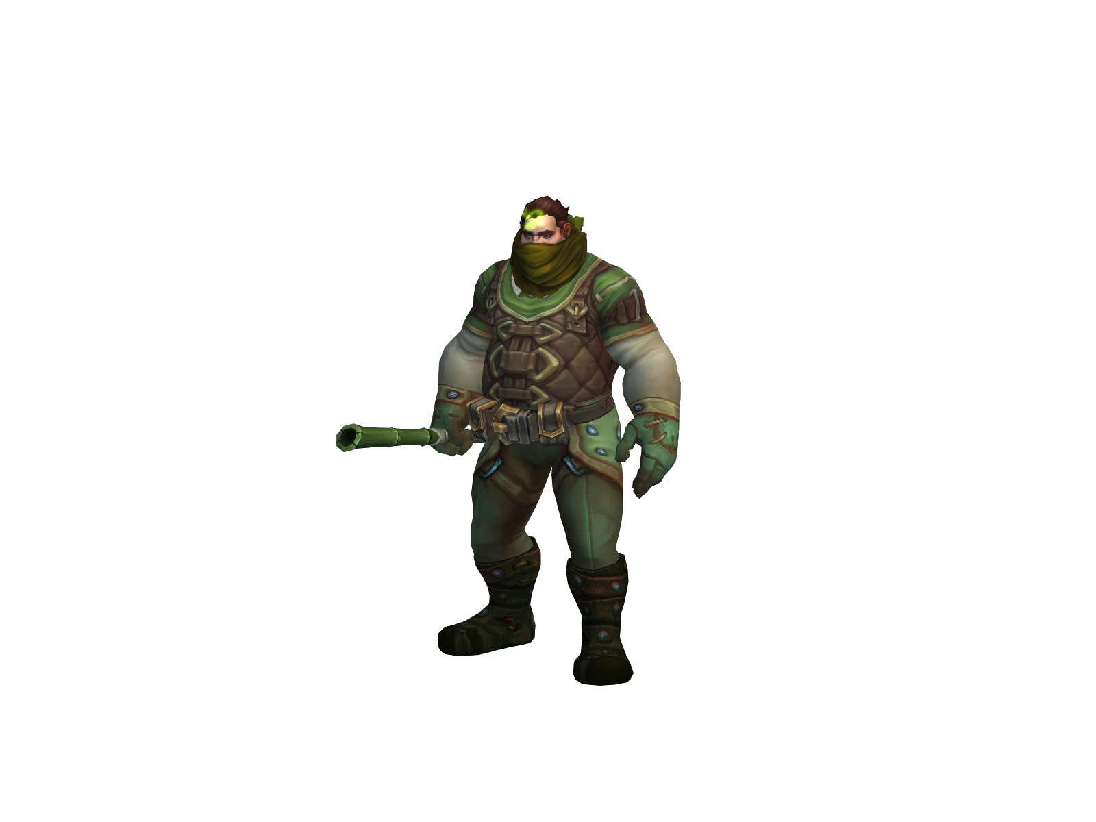 Míkeoxsmall 3D character render