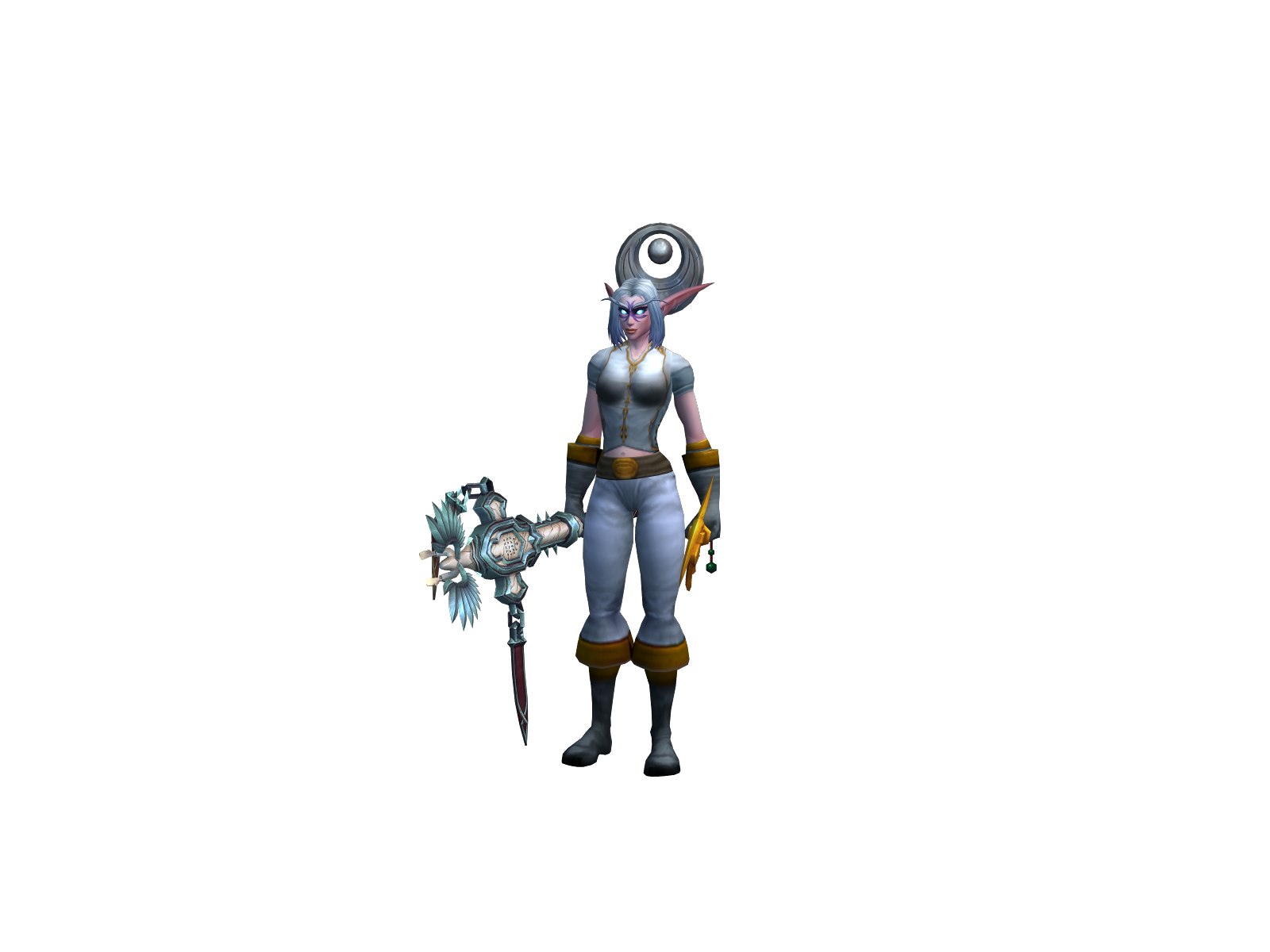 Ellreä 3D character render