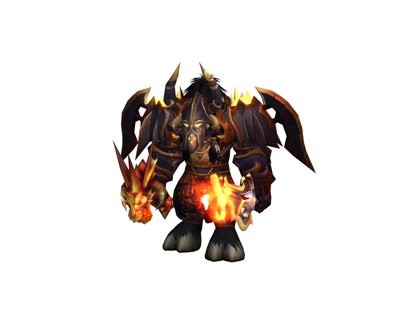 Shinbreaker 3D character render
