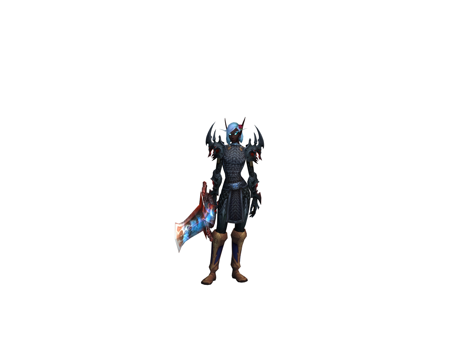 Skelver 3D character render