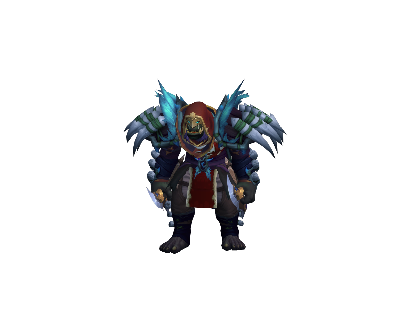 Ammurdd 3D character render