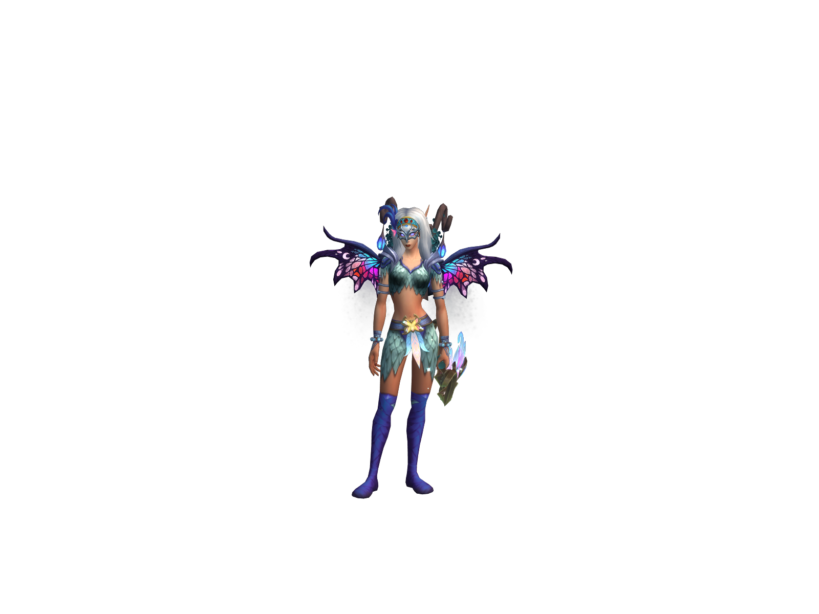 Chimini 3D character render