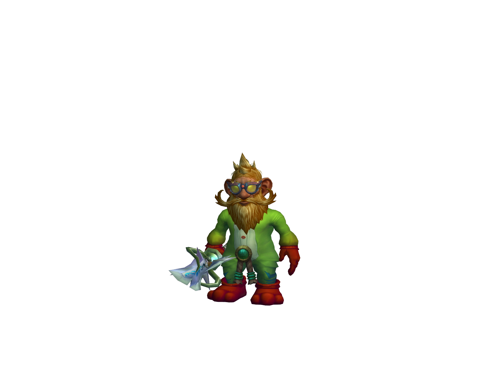 Zoum 3D character render