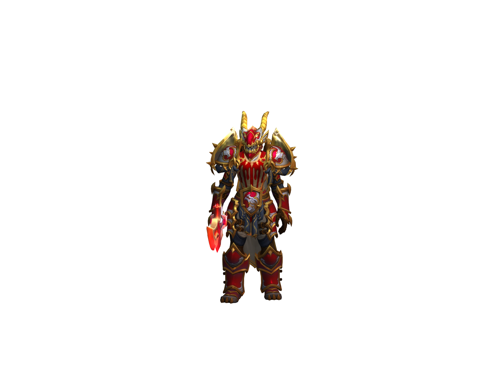 Grimscream 3D character render