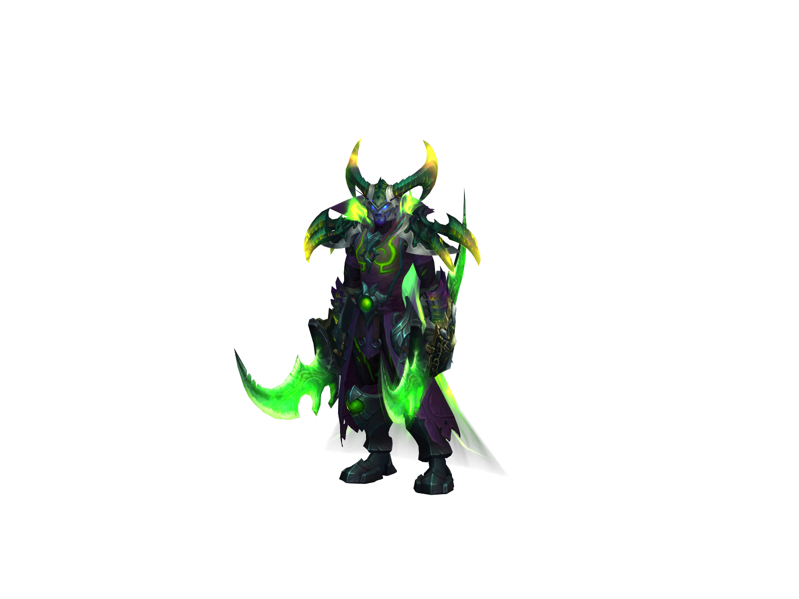Illidex 3D character render
