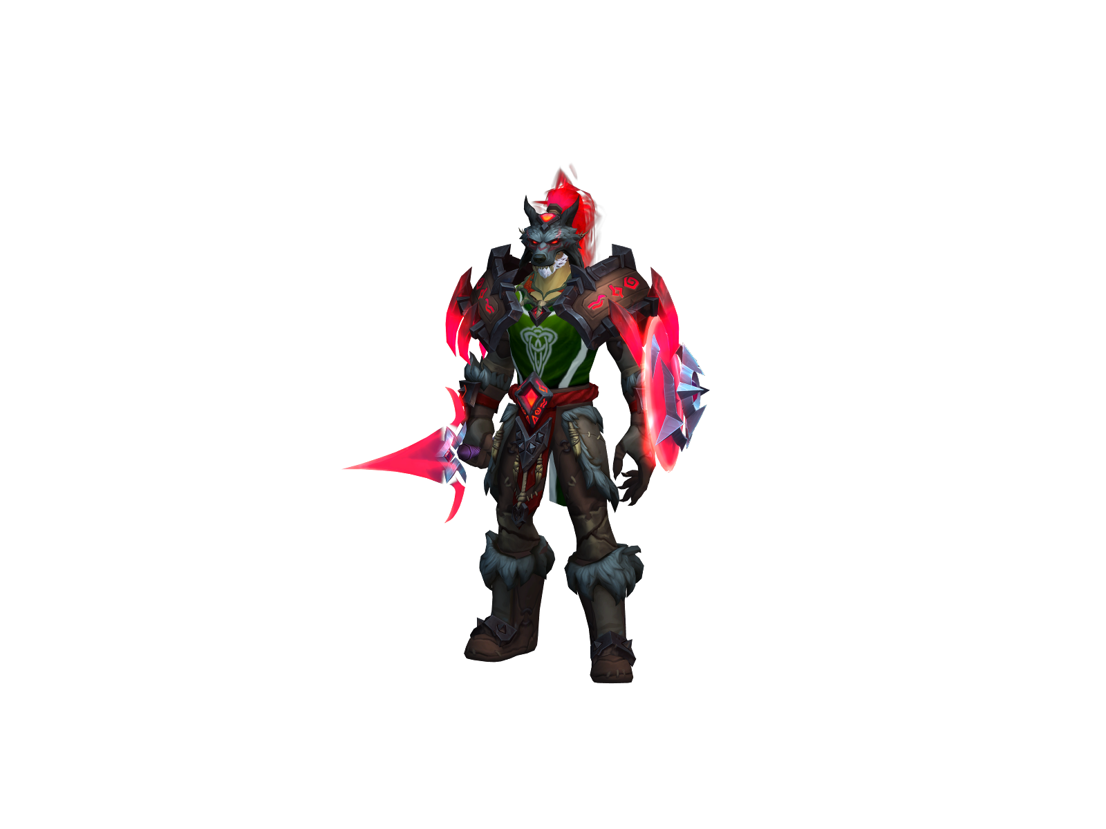 Shockybalboá 3D character render