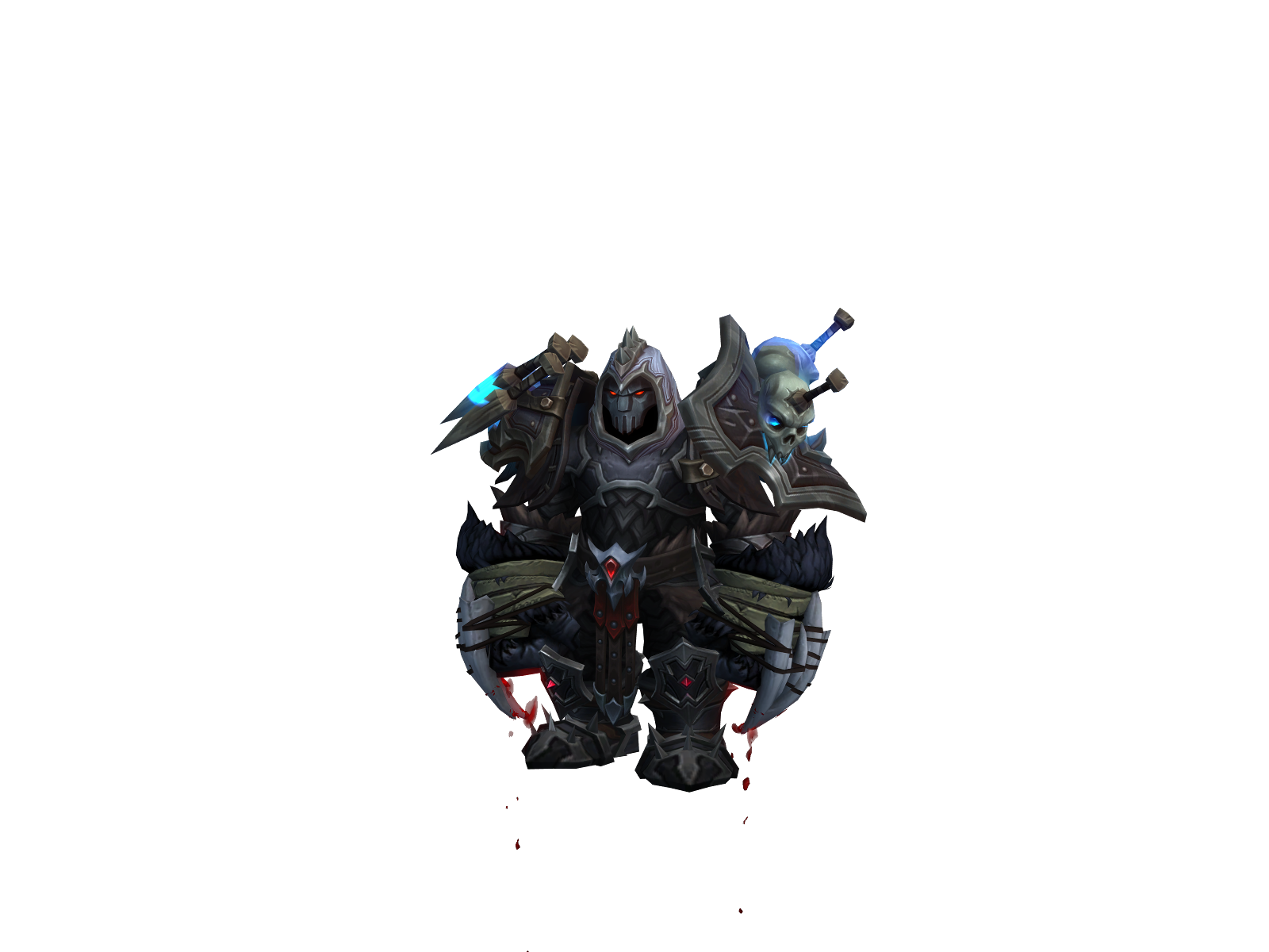 Thundercrush 3D character render