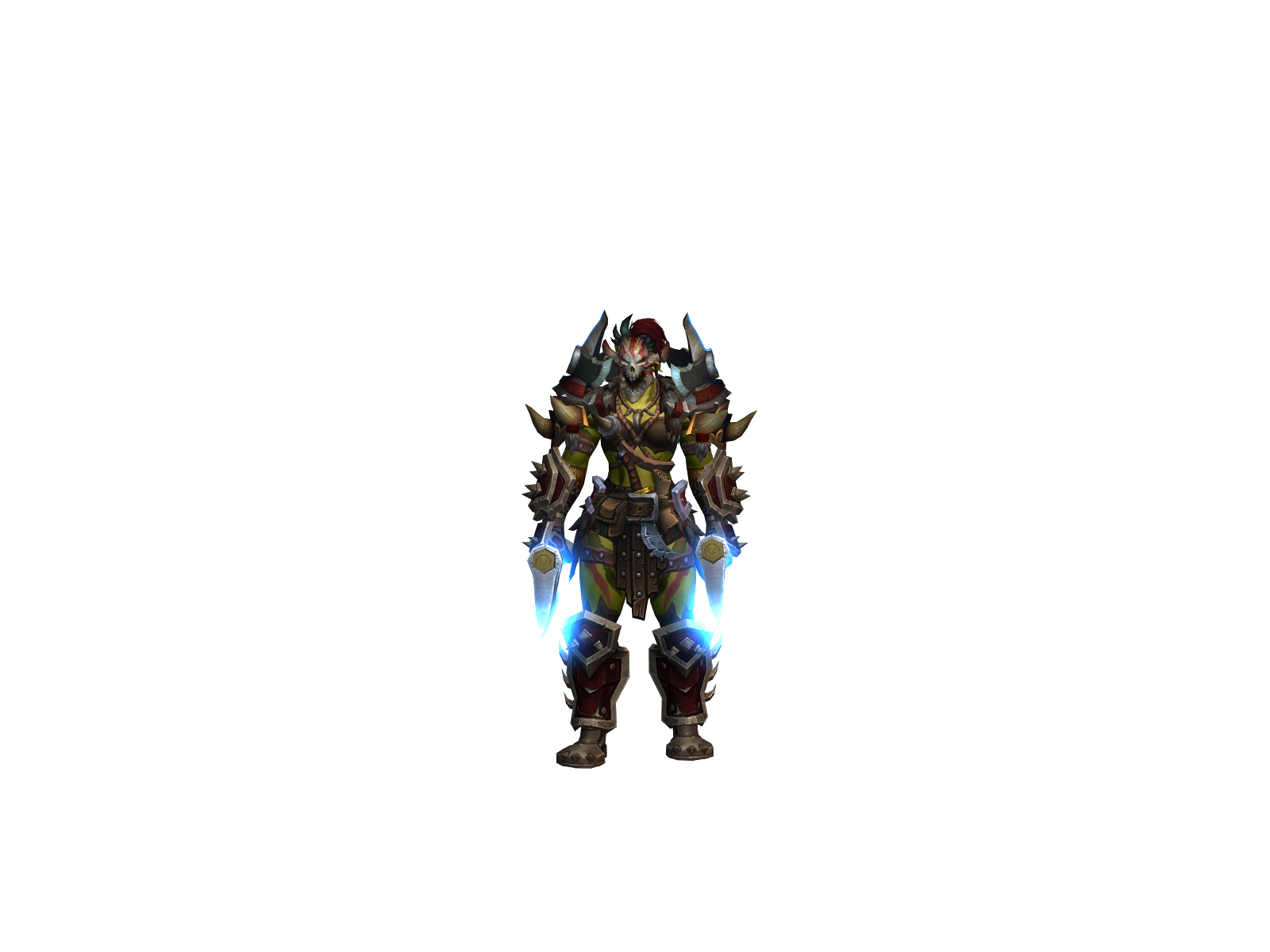 Damhka 3D character render