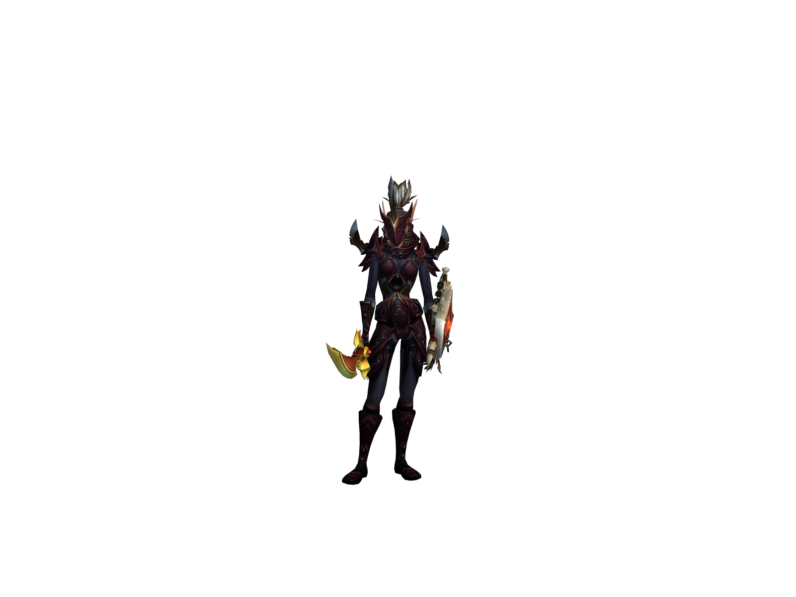 Nezhâ 3D character render