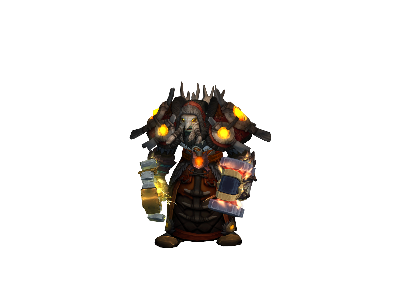 Stormfyst 3D character render