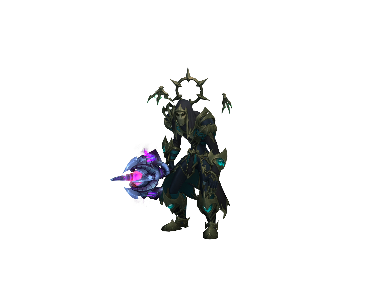 Kokike 3D character render