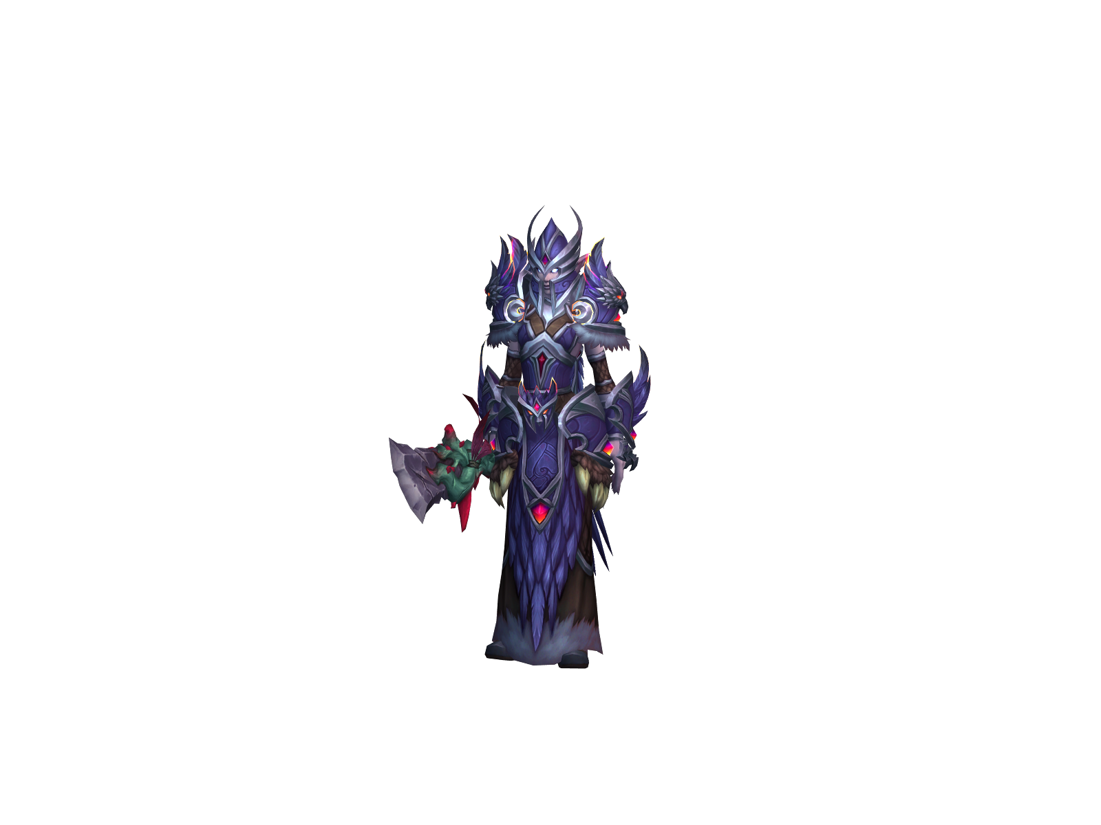 Wakosdruid 3D character render