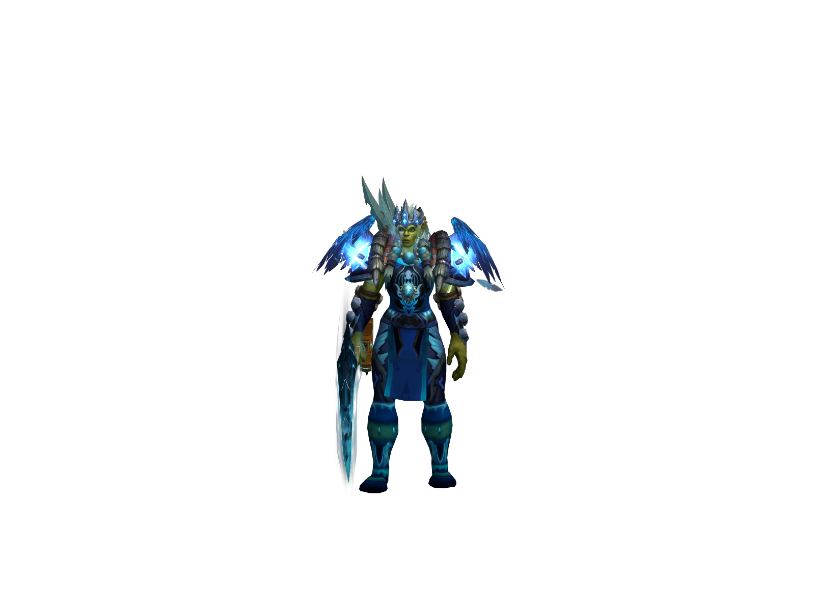 Tryals 3D character render