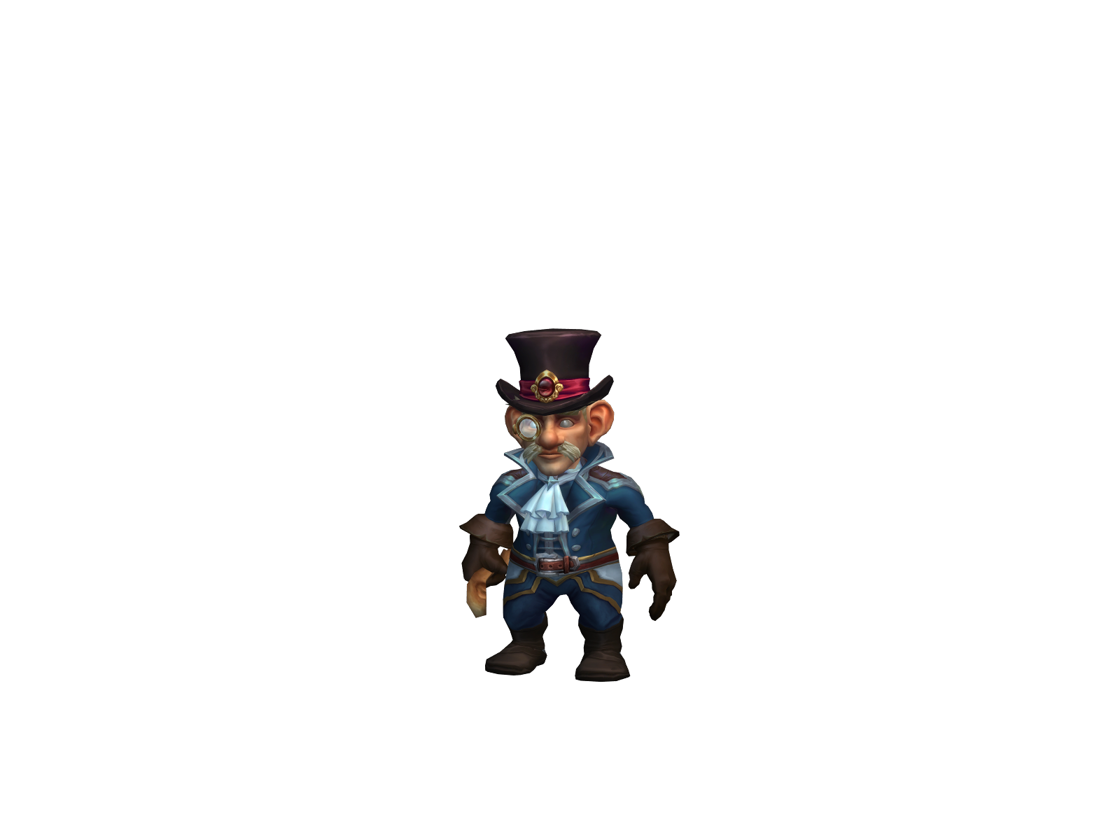 Healtarded 3D character render