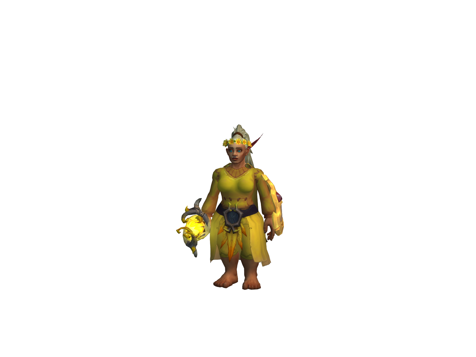 Muira 3D character render