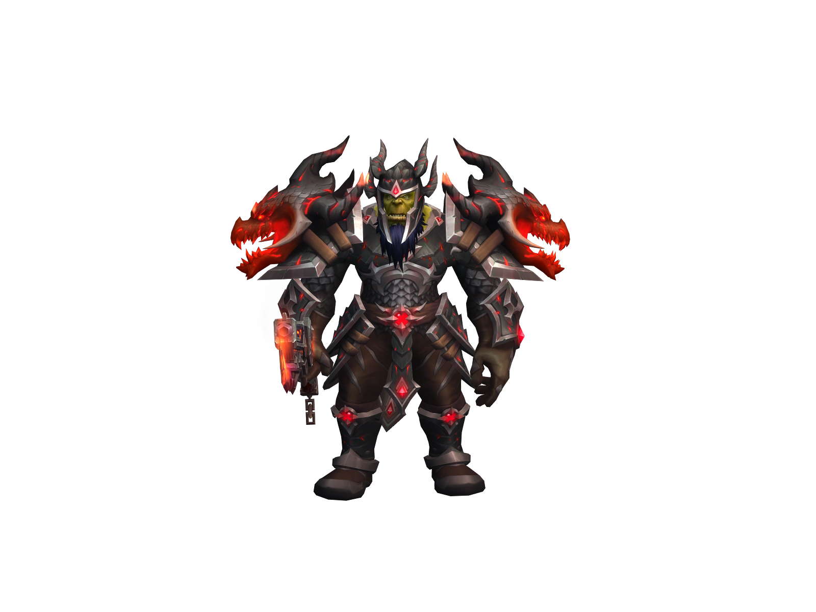 Dryboness 3D character render