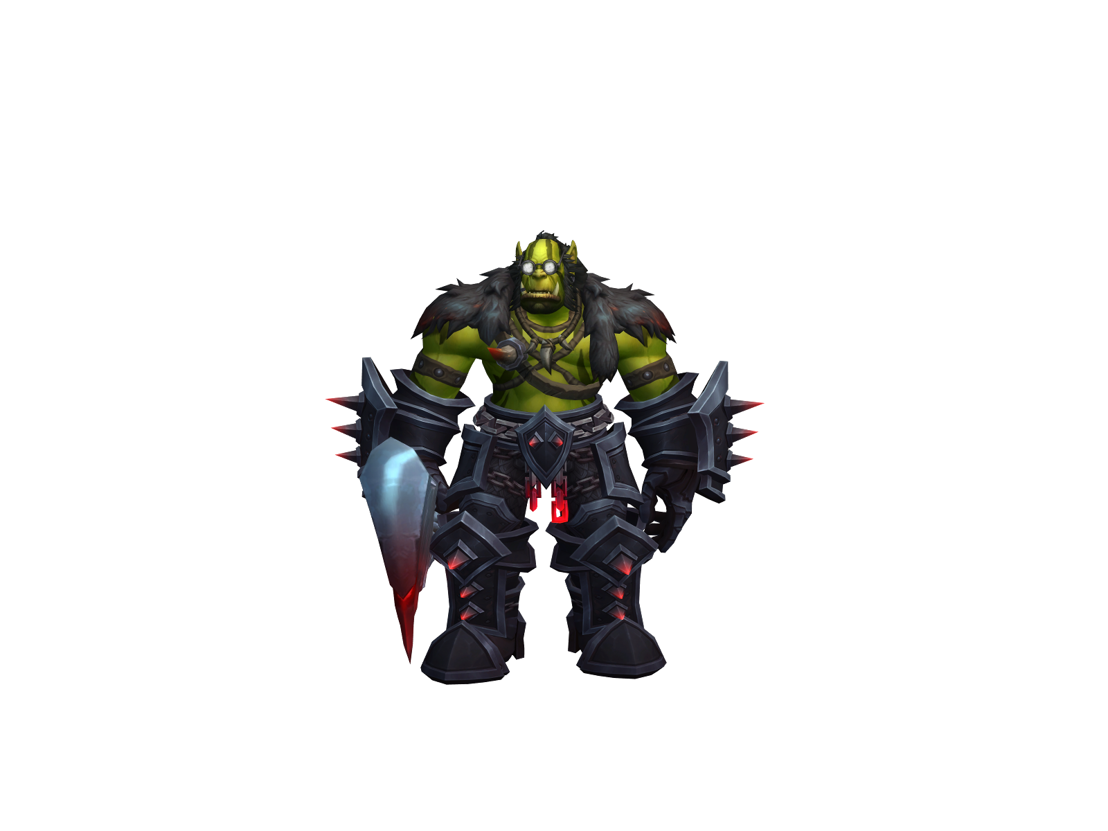 Rhynox 3D character render