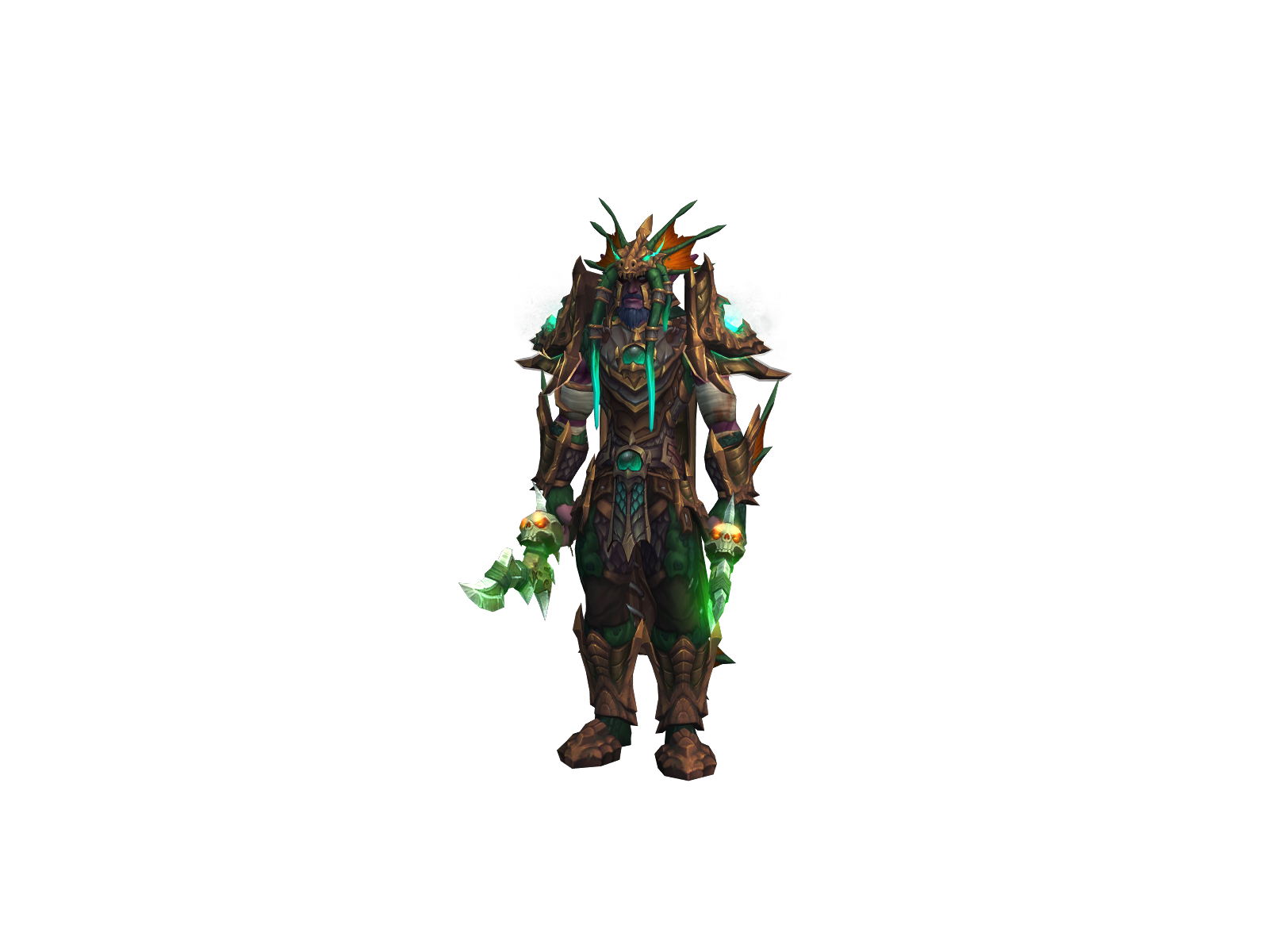 Malevath 3D character render