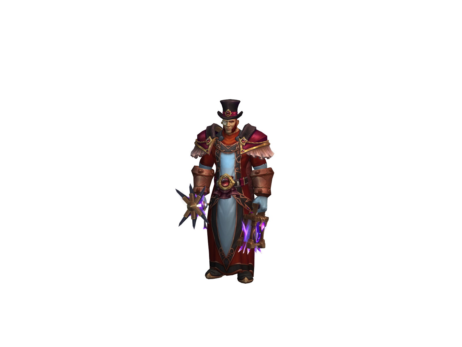Priston 3D character render
