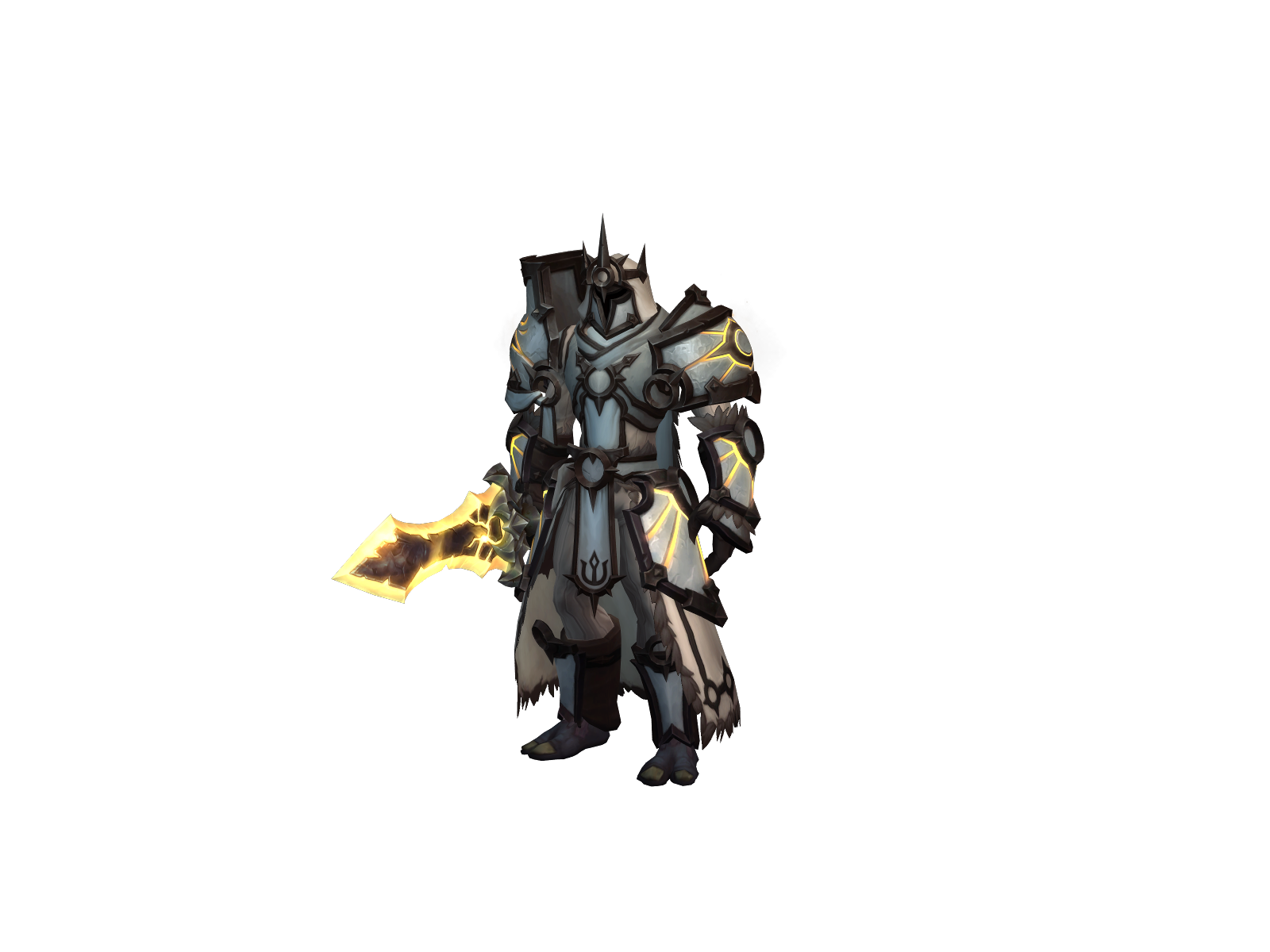 Chäõs 3D character render