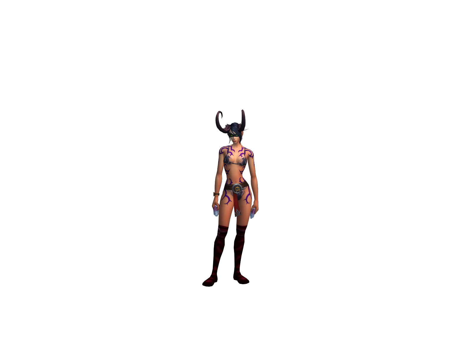 Thotlanta 3D character render