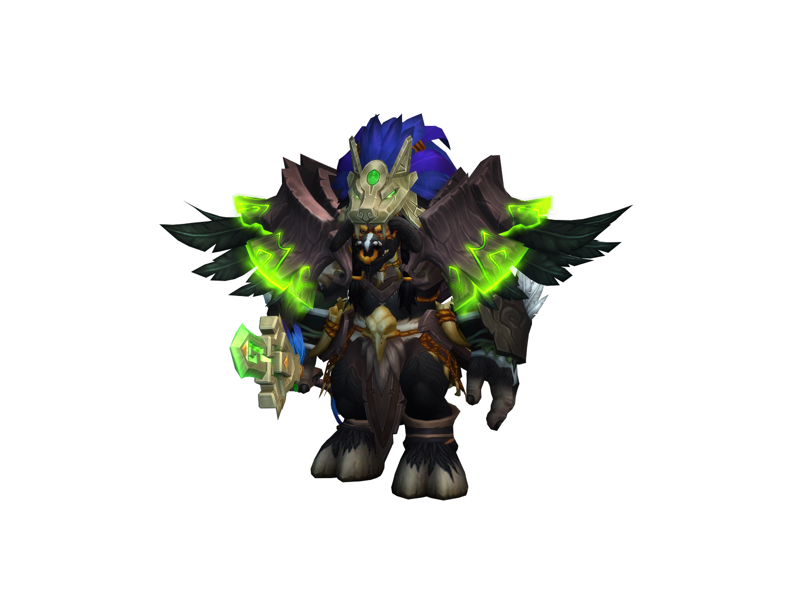 Nyxslayer 3D character render