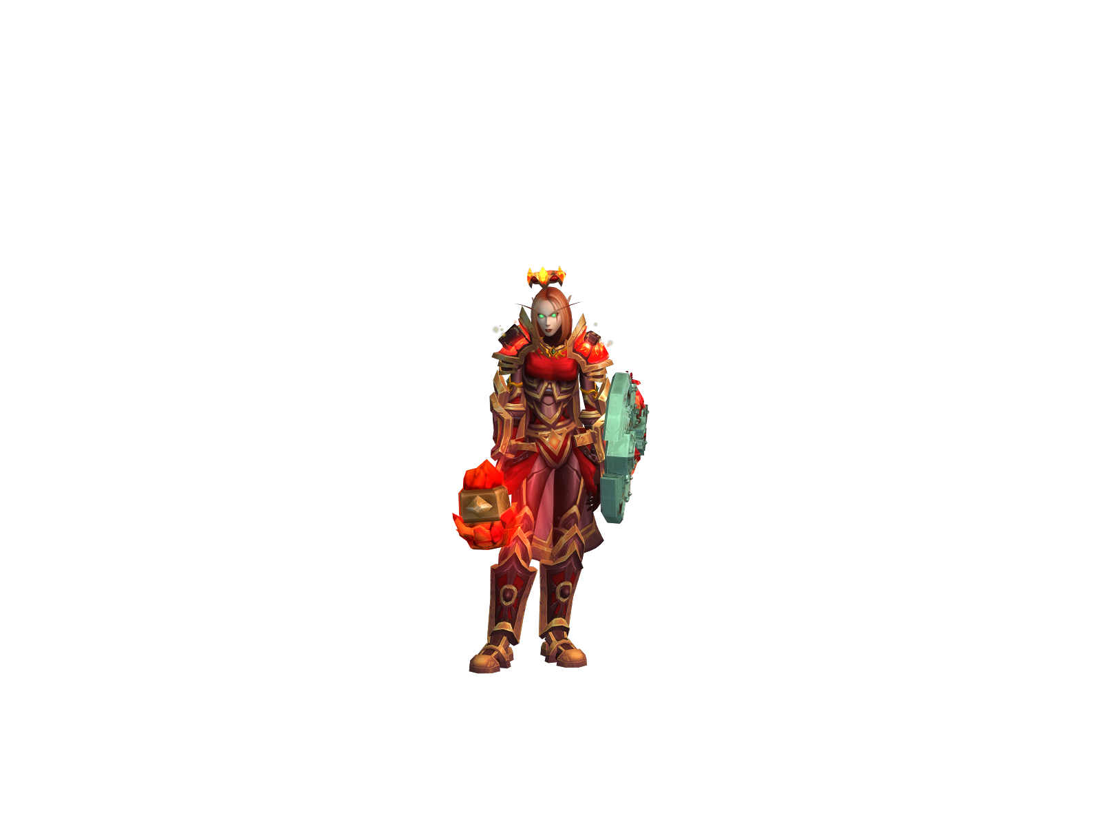 Solemna 3D character render
