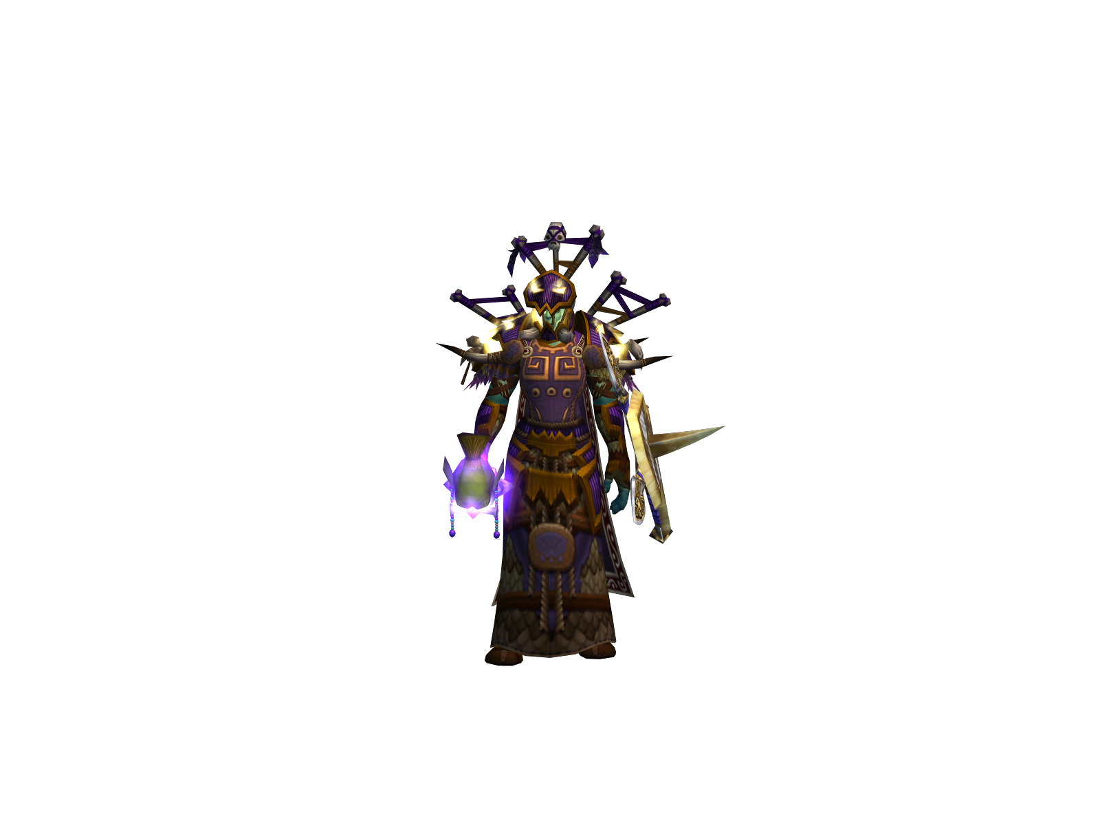 Crabdew 3D character render