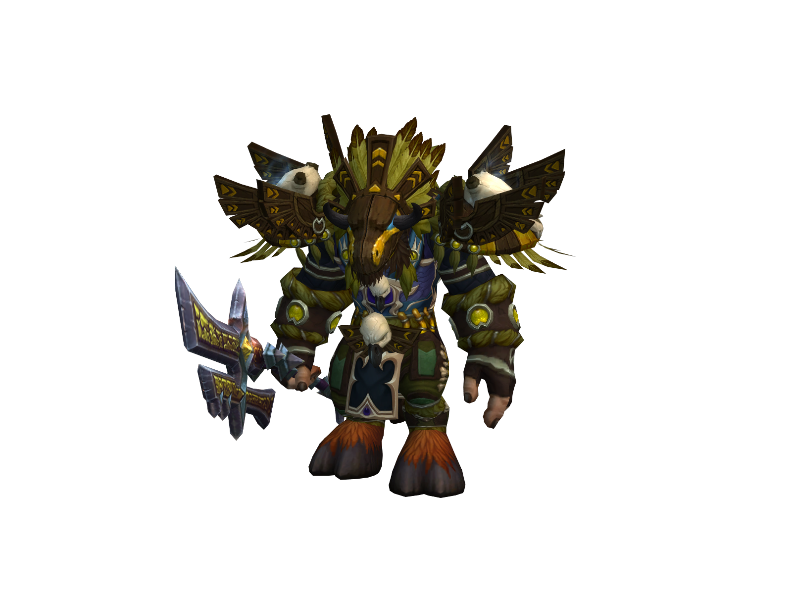 Bearo 3D character render