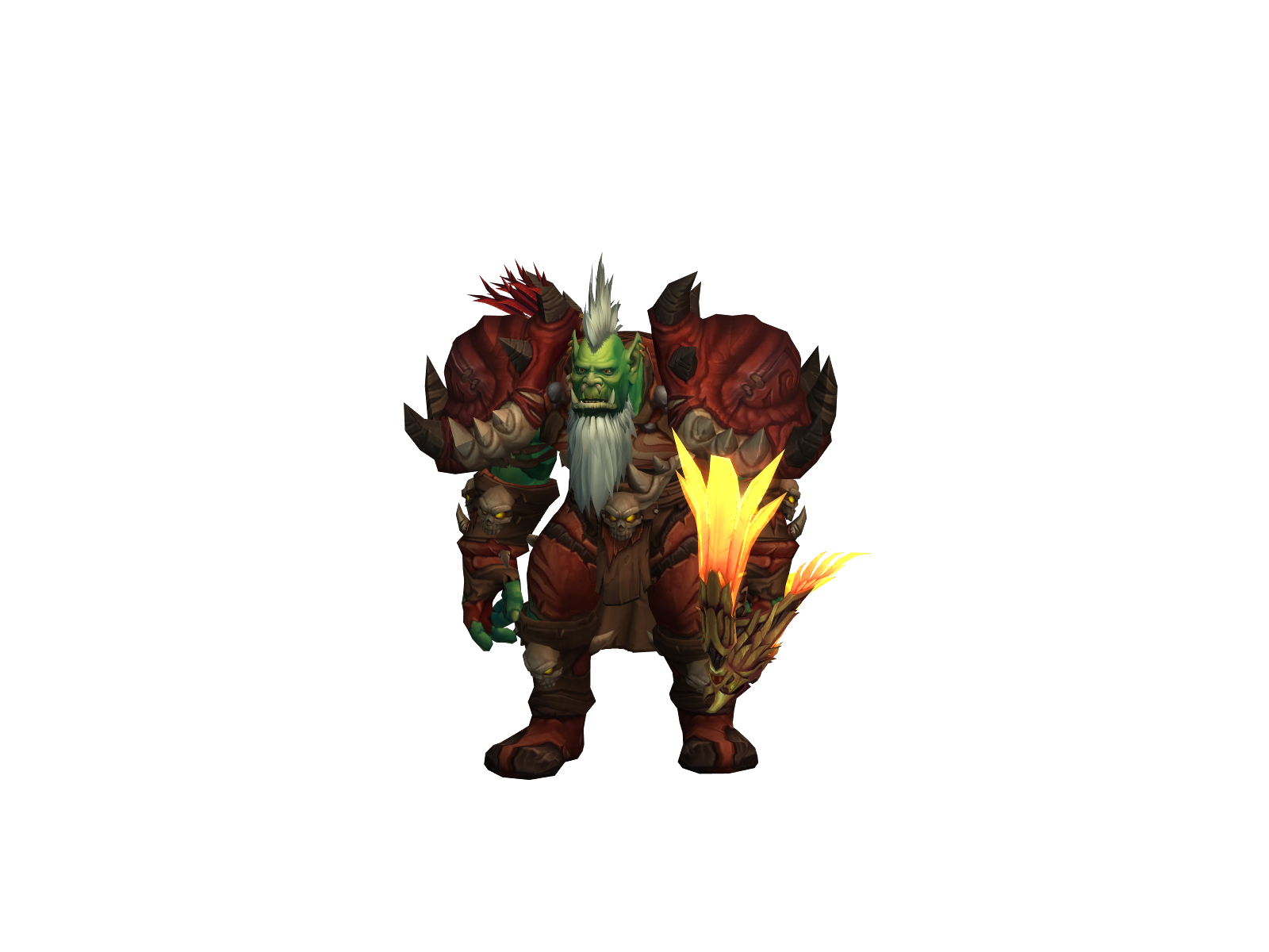 Akashog 3D character render