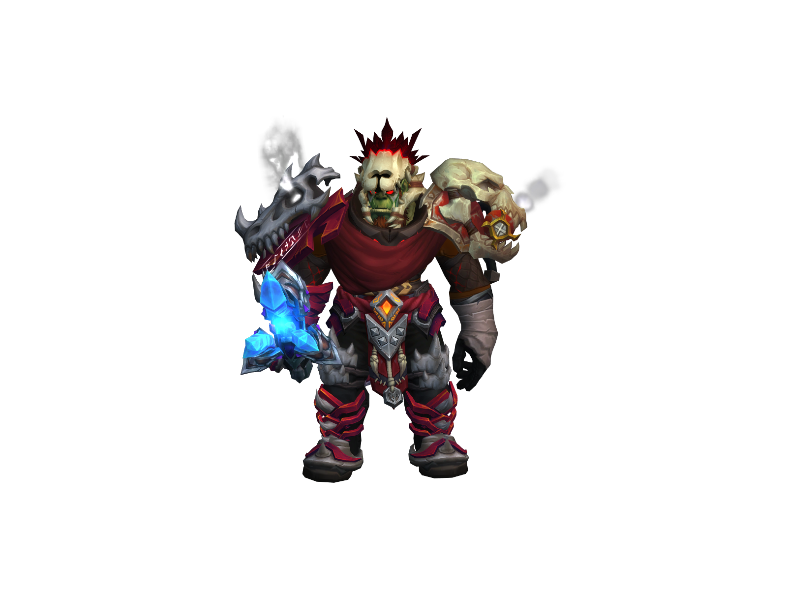 Çhiron 3D character render