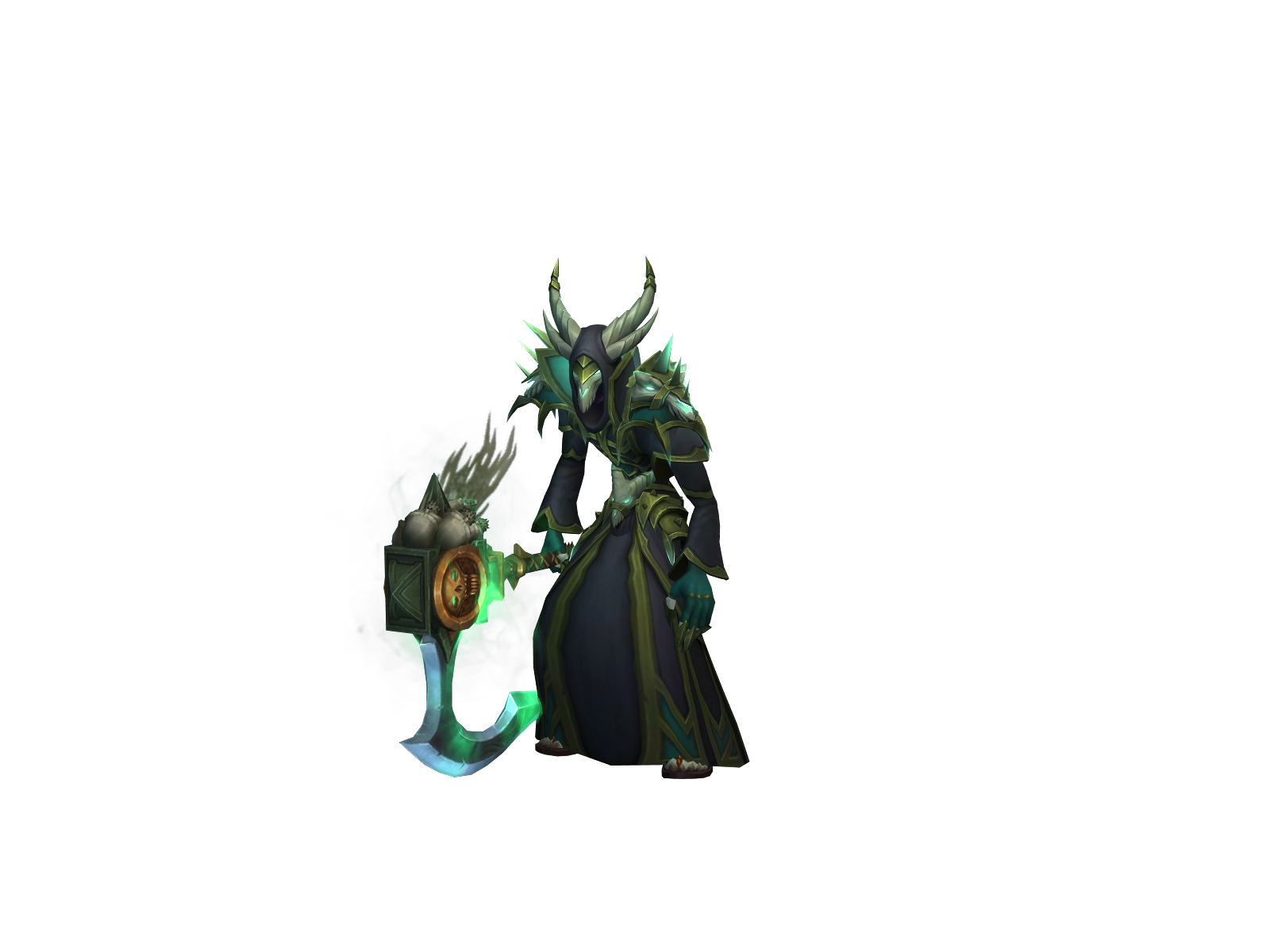 Horvack 3D character render