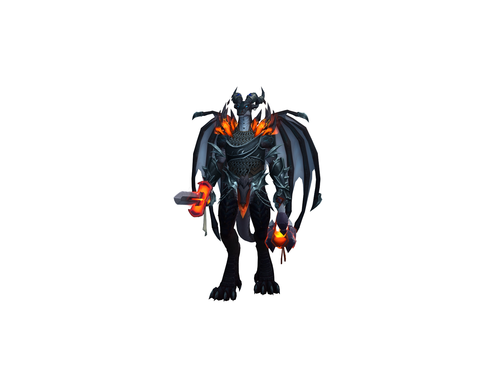 Voltherian 3D character render