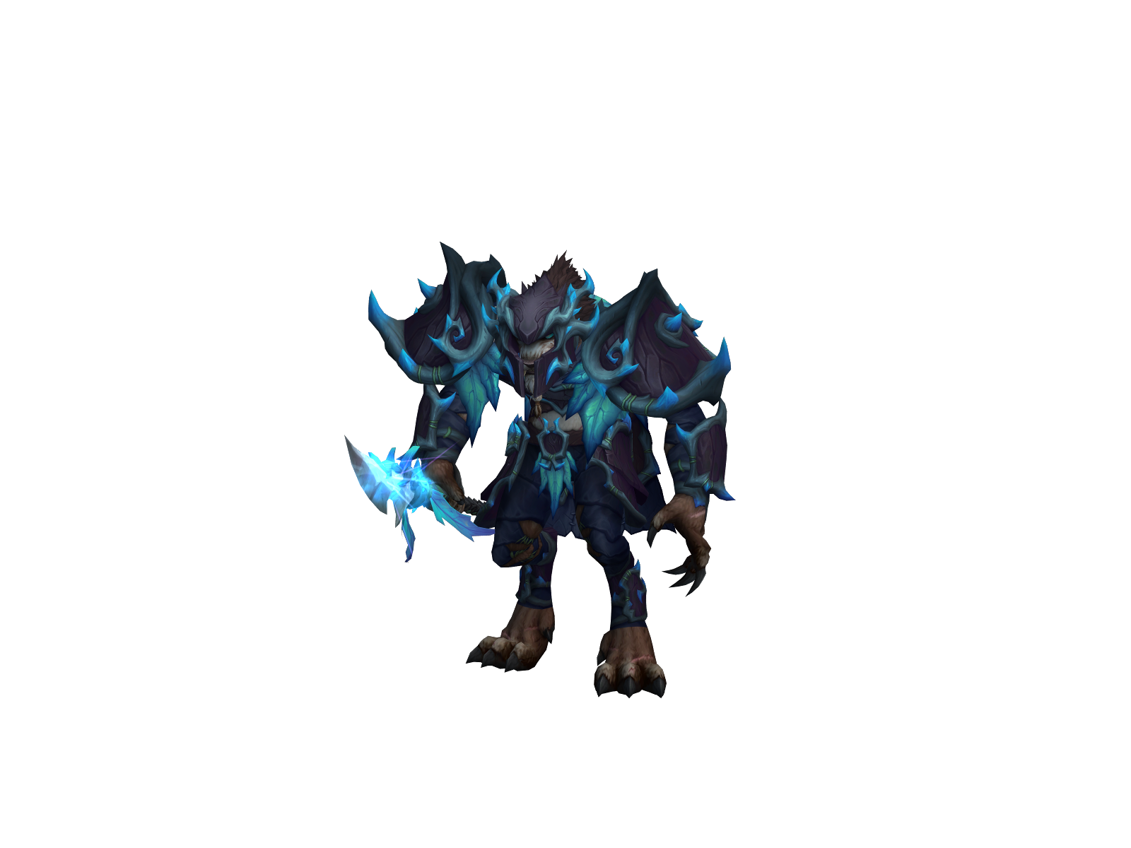 Sneaxe 3D character render