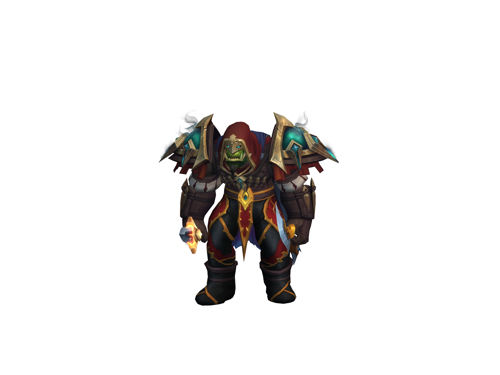 Aeglour 3D character render