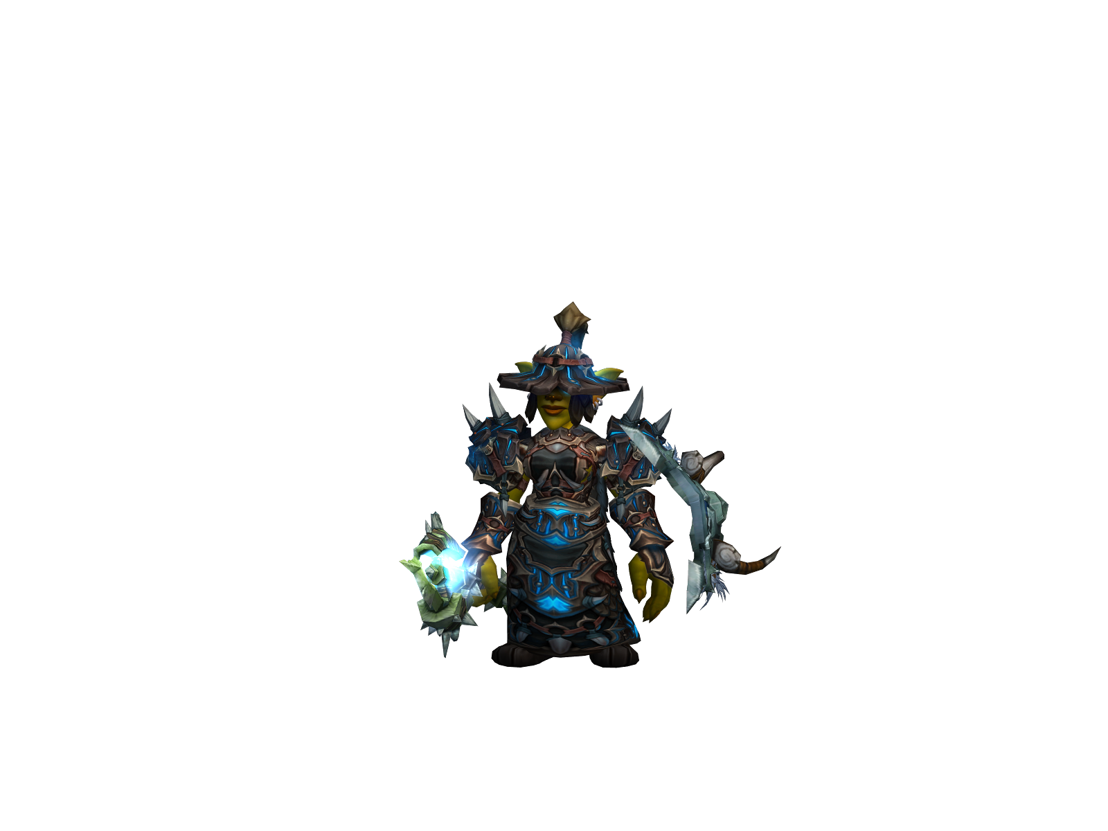 Ocanie 3D character render
